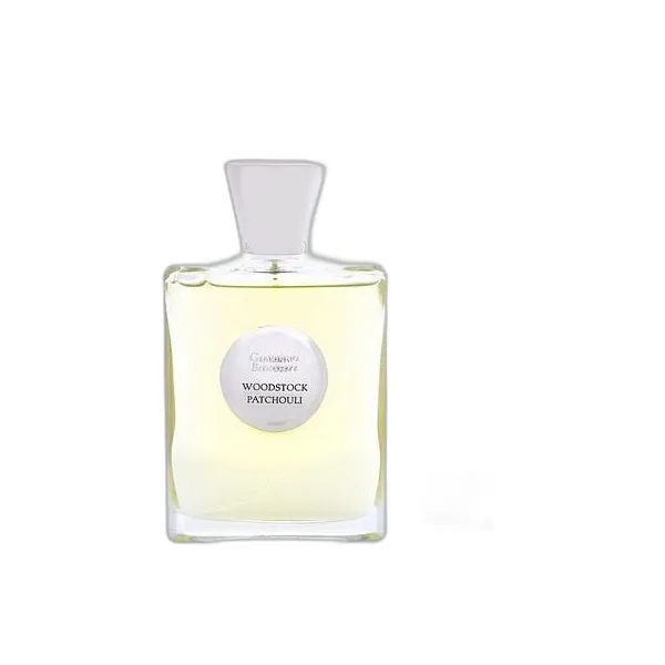 Frasco del perfume Giardino Benessere Woodstock Patchouli Eau de Parfum