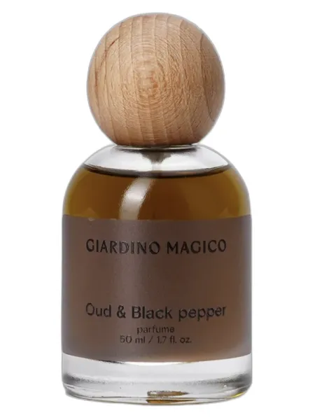 Frasco del perfume Giardino Magico Oud & Black Pepper unisex