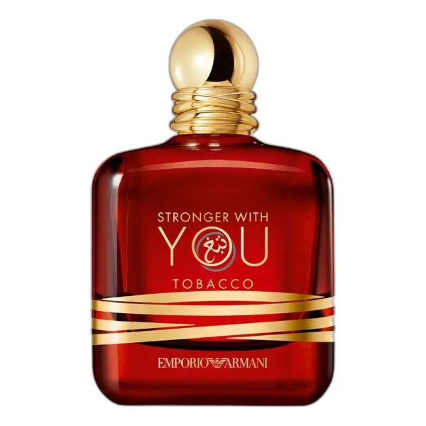 Frasco del perfume Giorgio Armani Emporio Armani Stronger With You Tobacco Eau de Parfum