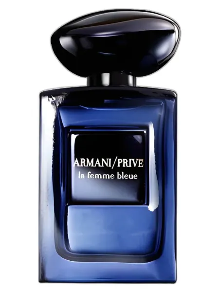 Frasco del perfume Giorgio Armani Prive La Femme Bleue