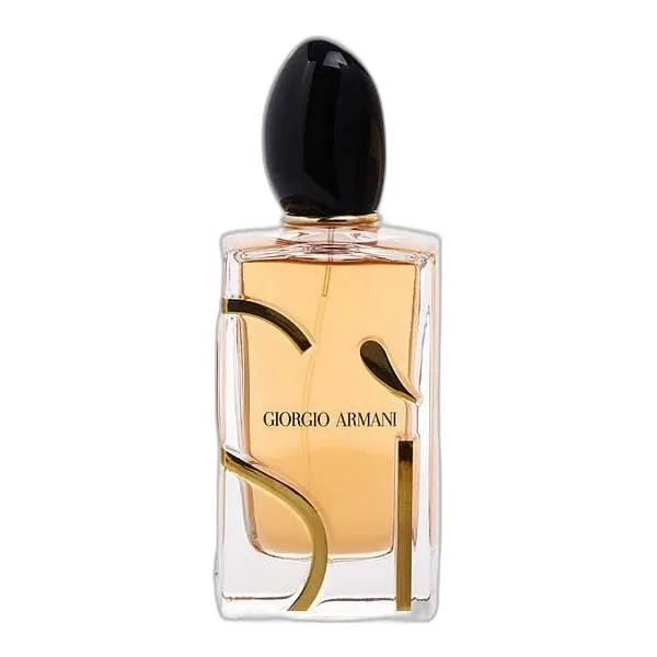 Frasco del perfume Giorgio Armani Si Intense Eau de Parfum