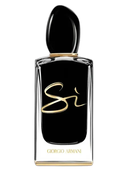 Frasco del perfume Giorgio Armani Si Intense Night Light Intense / Parfum-like