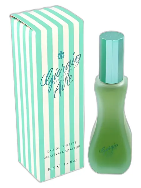 Frasco del perfume Giorgio Beverly Hills Giorgio Aire Eau de Toilette