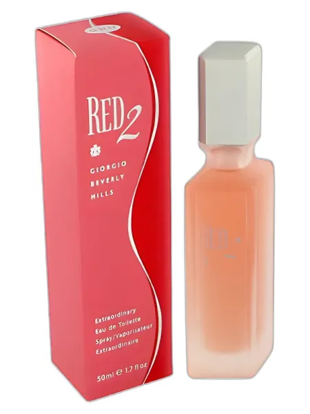 Frasco del perfume Giorgio Beverly Hills Red 2