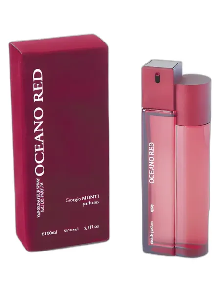 Frasco del perfume Giorgio Monti Oceano Red