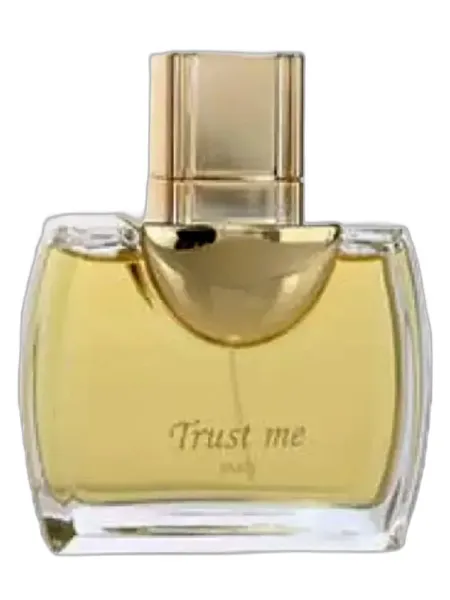 Frasco del perfume Giorgio Monti Trust Me