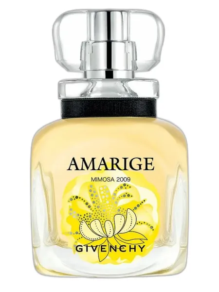 Frasco del perfume Givenchy Harvest 2009 Amarige Mimosa
