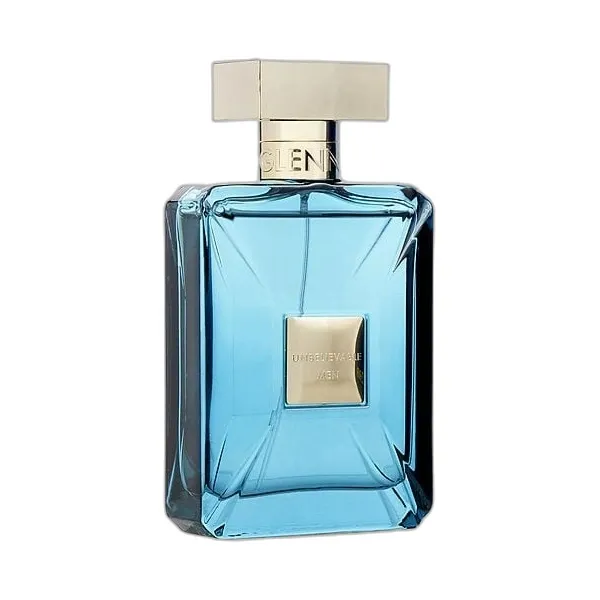 Frasco del perfume Glenn Perri Blu Unbelievable Eau de Toilette