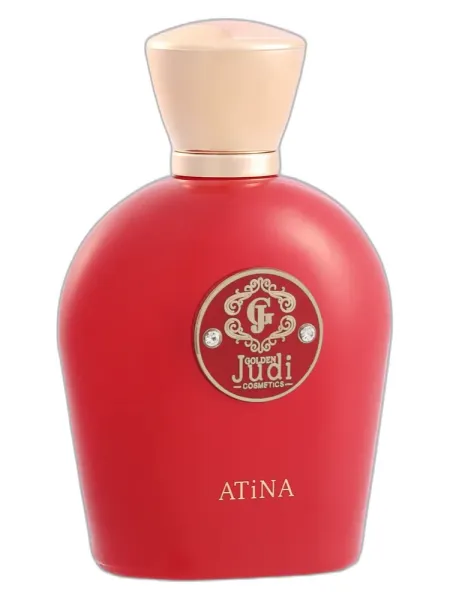 Frasco del perfume Golden Judi Atina unisex