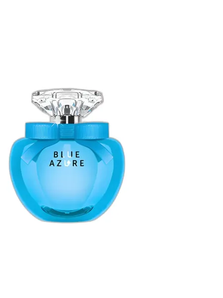 Frasco del perfume Golden Rose Blue Azure