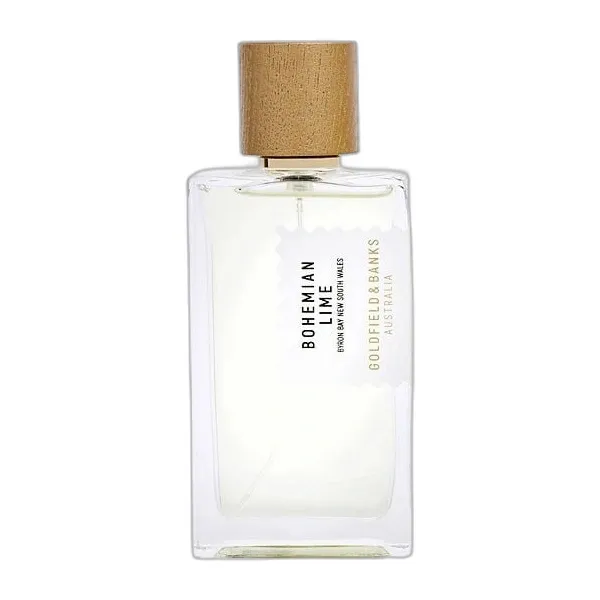 Frasco del perfume Goldfield & Banks Bohemian Lime