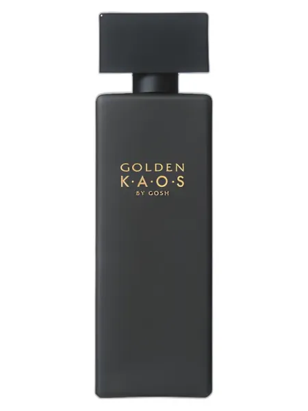 Frasco del perfume Gosh Golden Kaos