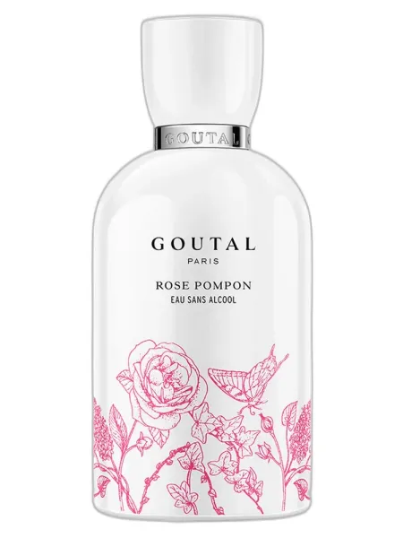 Frasco del perfume Goutal Rose Pompon Eau sans Alcool