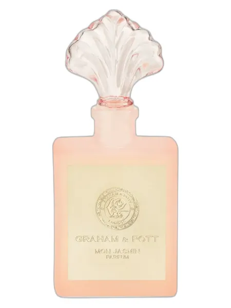 Frasco del perfume GRAHAM & POTT Mon Jasmin Parfum Platinum Jubilee Edition Eau de Parfum