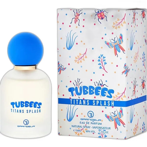 Frasco del perfume Grandeur Tubbees Titans Splash Eau de Parfum