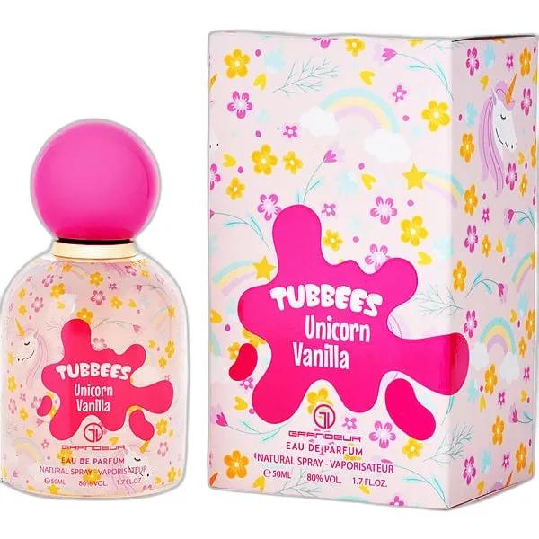 Frasco del perfume Grandeur Tubbees Unicorn Vailla Eau de Parfum