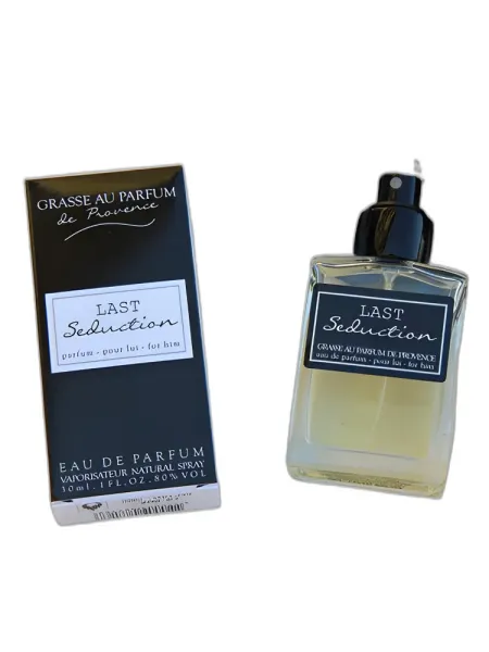 Frasco del perfume Grasse Au Parfum Last Seduction Eau de Parfum