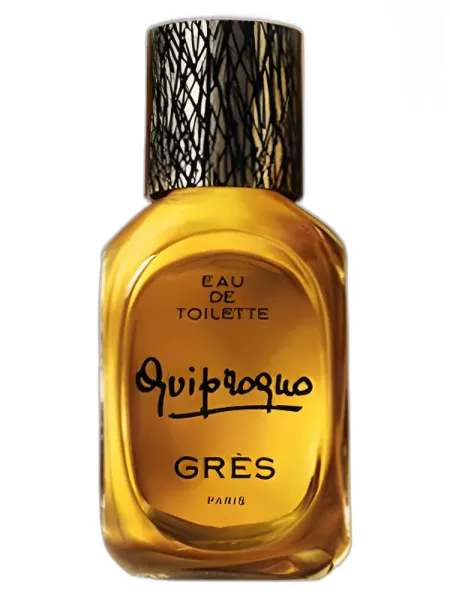 Frasco del perfume Grès QuiProQuo Gres