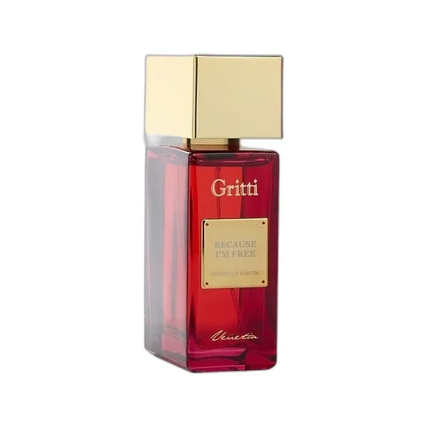 Frasco del perfume Gritti Because I'M Free Eau de Parfum