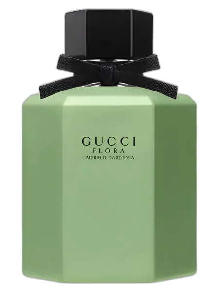 Frasco del perfume Gucci Flora Emerald Gardenia
