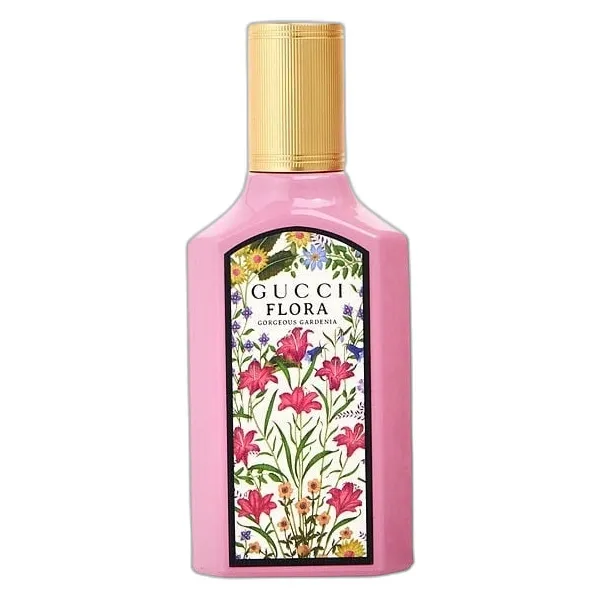 Frasco del perfume Gucci Flora Gorgeous Gardenia Eau de Parfum