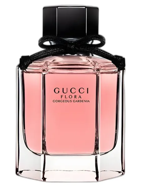 Frasco del perfume Gucci Flora Gorgeous Gardenia Limited Edition