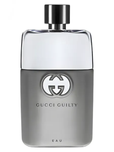 Frasco del perfume Gucci Guilty Eau Pour Homme Eau de Parfum