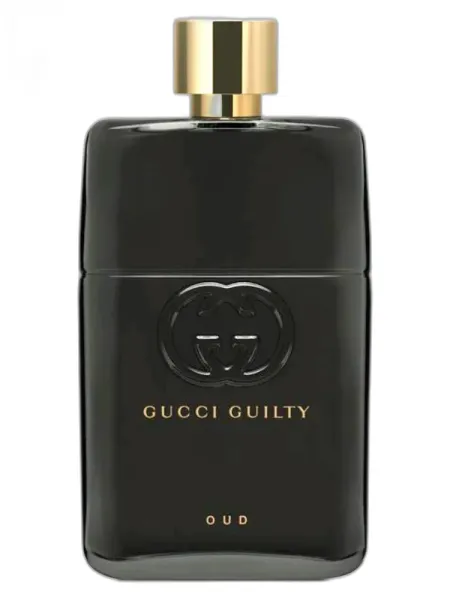 Frasco del perfume Gucci Guilty Oud unisex Eau de Cologne