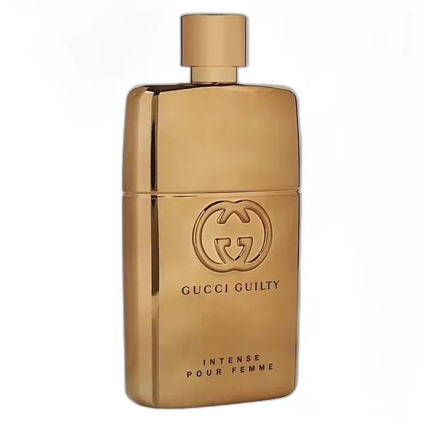 Frasco del perfume Gucci Guilty Pour Femme Intense Eau de Parfum