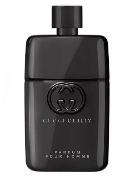 Frasco del perfume Gucci Guilty Pour Homme Parfum Eau de Parfum