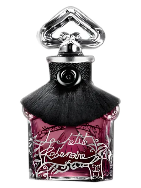 Frasco del perfume Guerlain La Petite Robe Noire Flacon Baccarat et Dentelle d'Argent