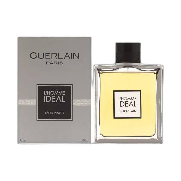 Frasco del perfume Guerlain Paris Lhomme Ideal Eau de Toilette