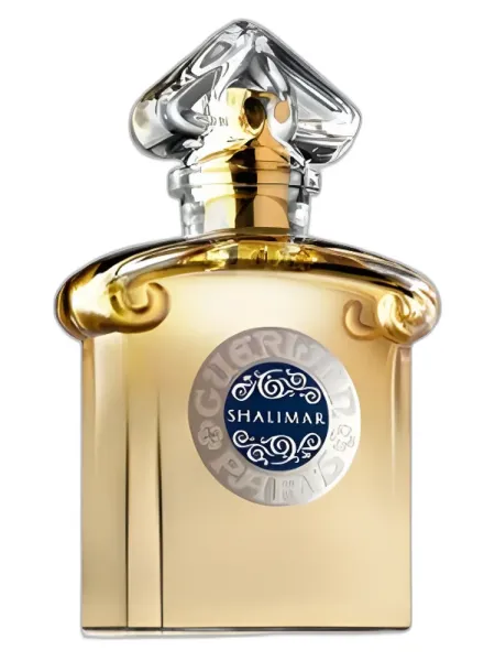 Frasco del perfume Guerlain Shalimar Yellow Gold Limited Edition