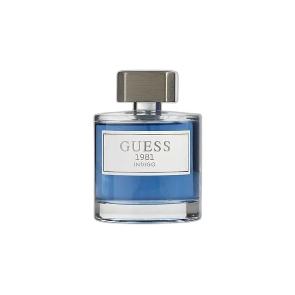 Frasco del perfume Guess 1981 Indigo Eau de Toilette