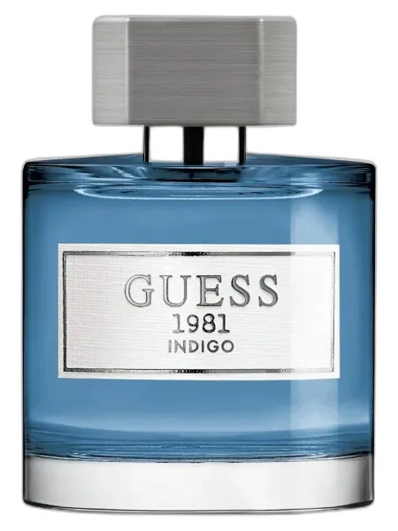 Frasco del perfume Guess 1981 Indigo for Men Eau de Cologne