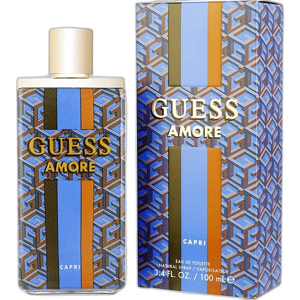 Frasco del perfume Guess Amore Capri Eau de Toilette