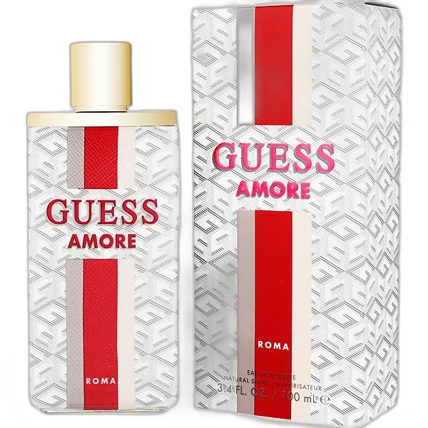Frasco del perfume Guess Amore Roma Eau de Toilette