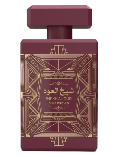 Frasco del perfume Gulf Orchid Sheikh Al Oud Red