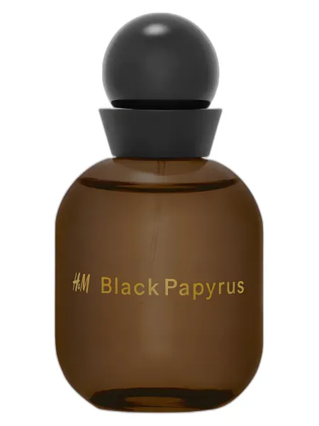 Frasco del perfume H&M Black Papyrus