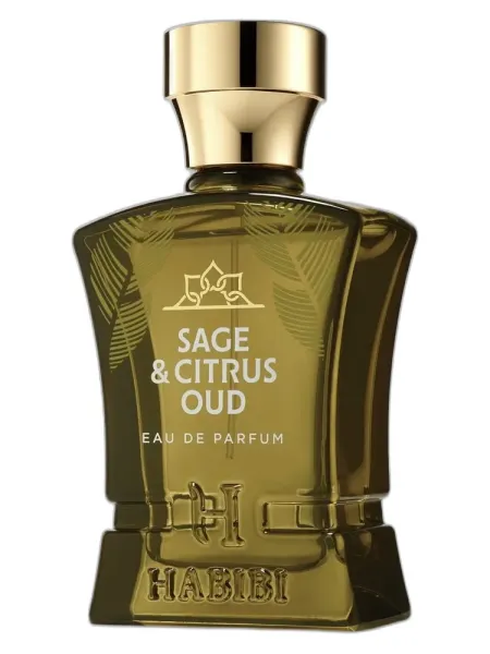 Frasco del perfume Habibi NY Sage & Citrus Oud unisex