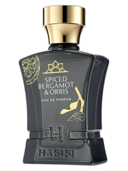 Frasco del perfume Habibi NY Spiced Bergamot & Orris unisex Eau de Parfum