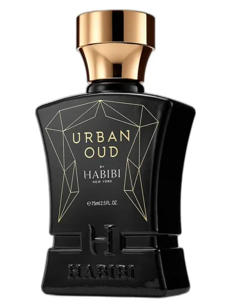Frasco del perfume Habibi NY Urban Oud