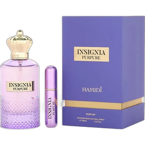 Frasco del perfume Hamidi Insignia Purpure Eau de Parfum