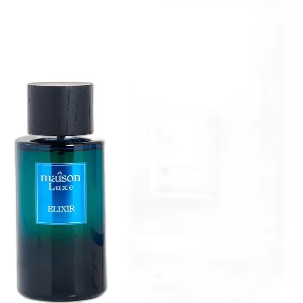 Frasco del perfume Hamidi Maison Luxe Elixir Eau de Parfum