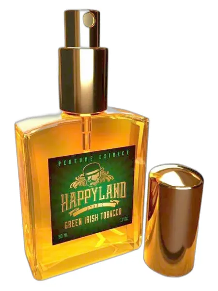 Frasco del perfume Happyland Green Irish Tobacco unisex