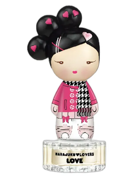 Frasco del perfume Harajuku Lovers Snow Bunnies Love