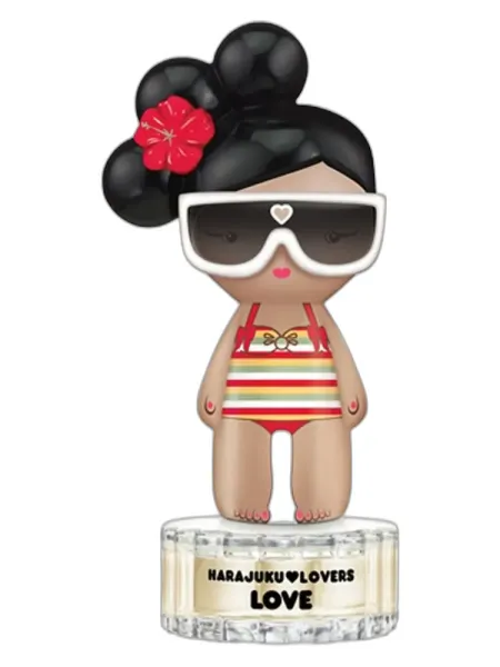 Frasco del perfume Harajuku Lovers Sunshine Cuties Love