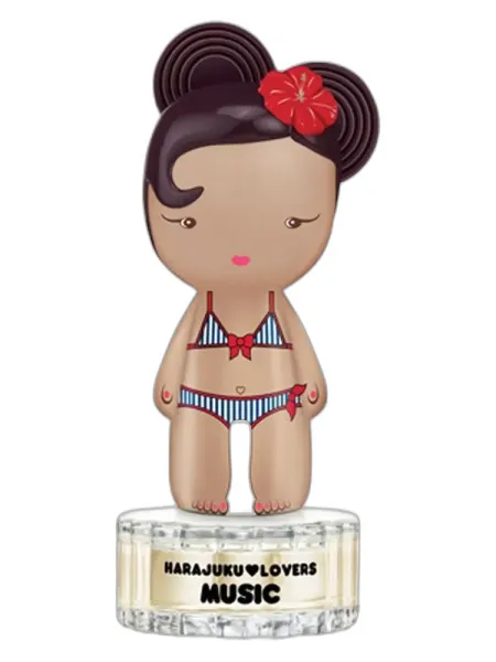 Frasco del perfume Harajuku Lovers Sunshine Cuties Music
