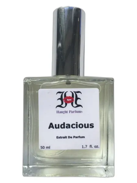 Frasco del perfume Haught Parfums Audacious unisex Eau de Parfum