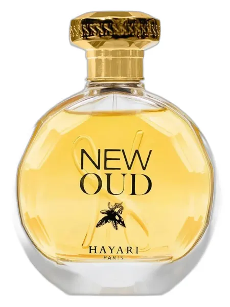 Frasco del perfume Hayari Parfums New Oud unisex Eau de Parfum
